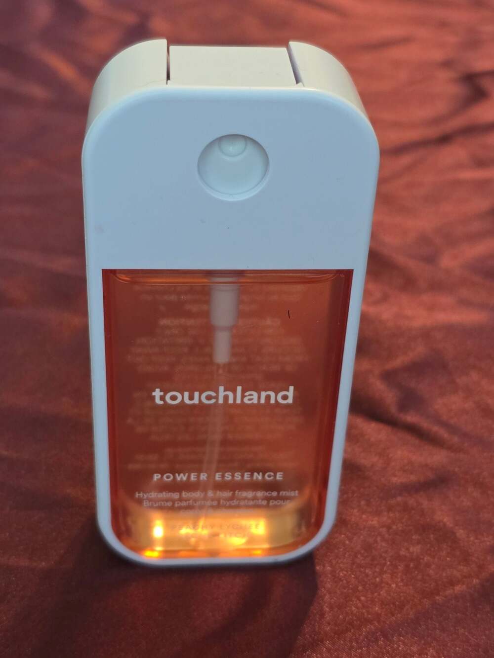Touchland Power Essence Hydrating Body Hair Fragrance Mist - Peachy Lychee 2 oz